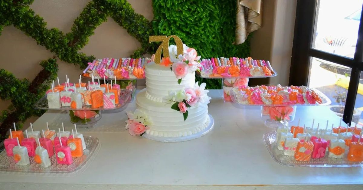 Dessert table spread